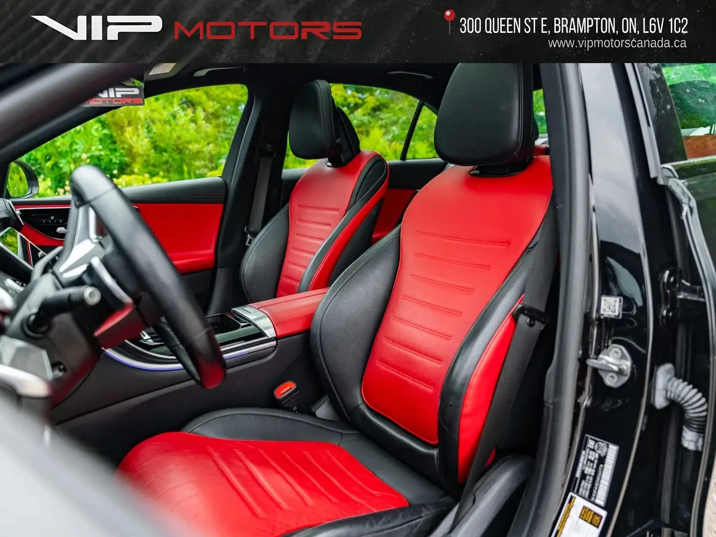 Mercedes-Benz C 300 4MATIC | AMG Appearance Package | Red Leather, снимка 7 - Автомобили и джипове - 55674908