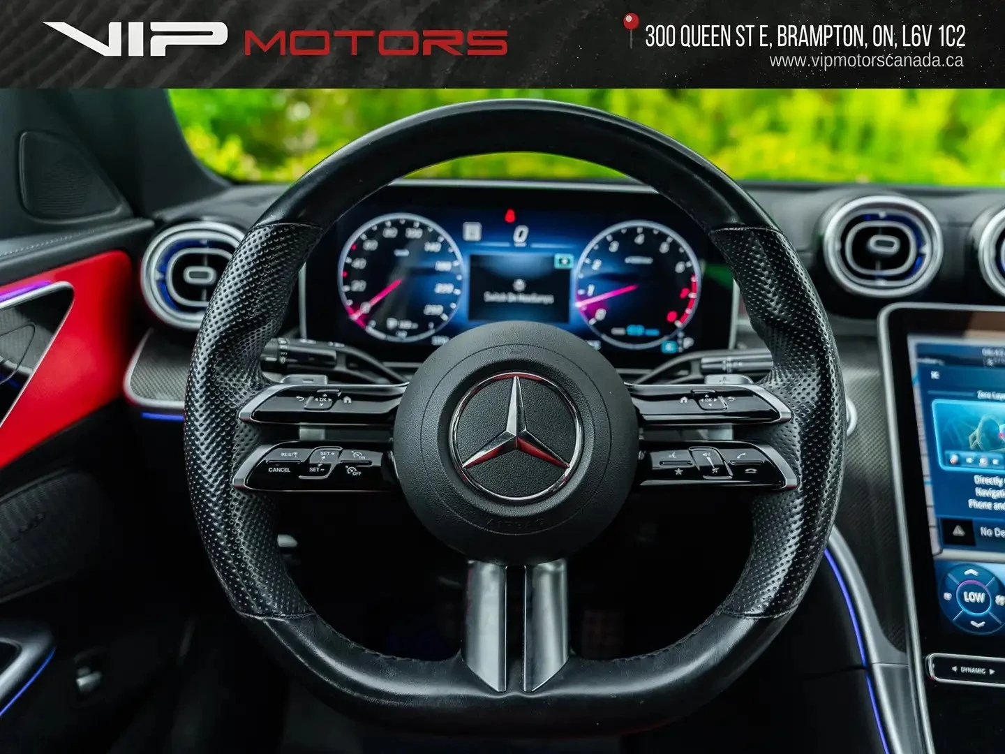 Mercedes-Benz C 300 4MATIC | AMG Appearance Package | Red Leather, снимка 14 - Автомобили и джипове - 55674908