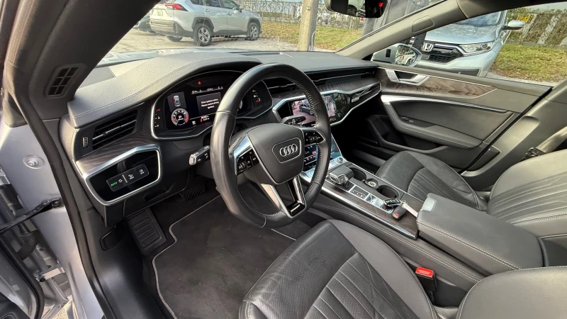 Audi A7 55TFSI* ДИГИТАЛНО* ТАБЛО* ДИСТРТОНИК* 360КАМЕРА* М, снимка 11 - Автомобили и джипове - 53457996