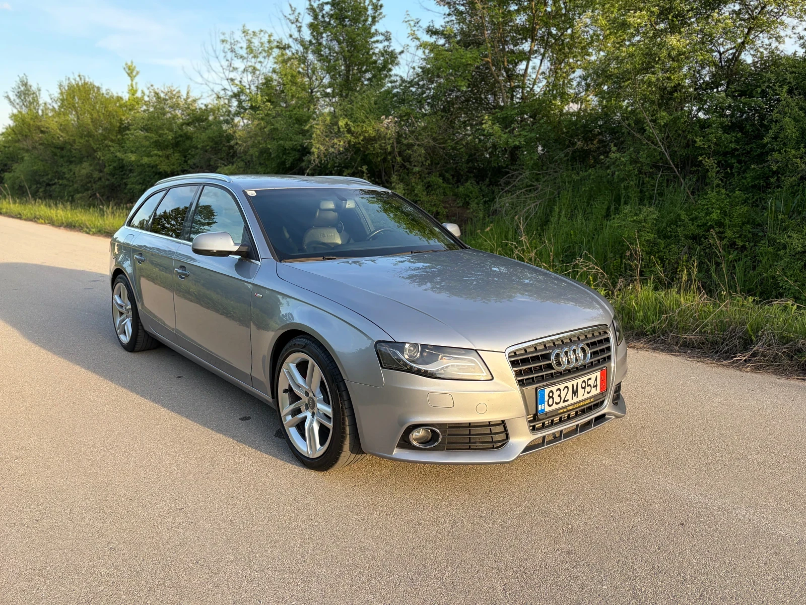 Audi A4 2.0TDI 3xSline СЕРВИЗНА ИСТОРИЯ RECARO LED, снимка 4 - Автомобили и джипове - 54444881