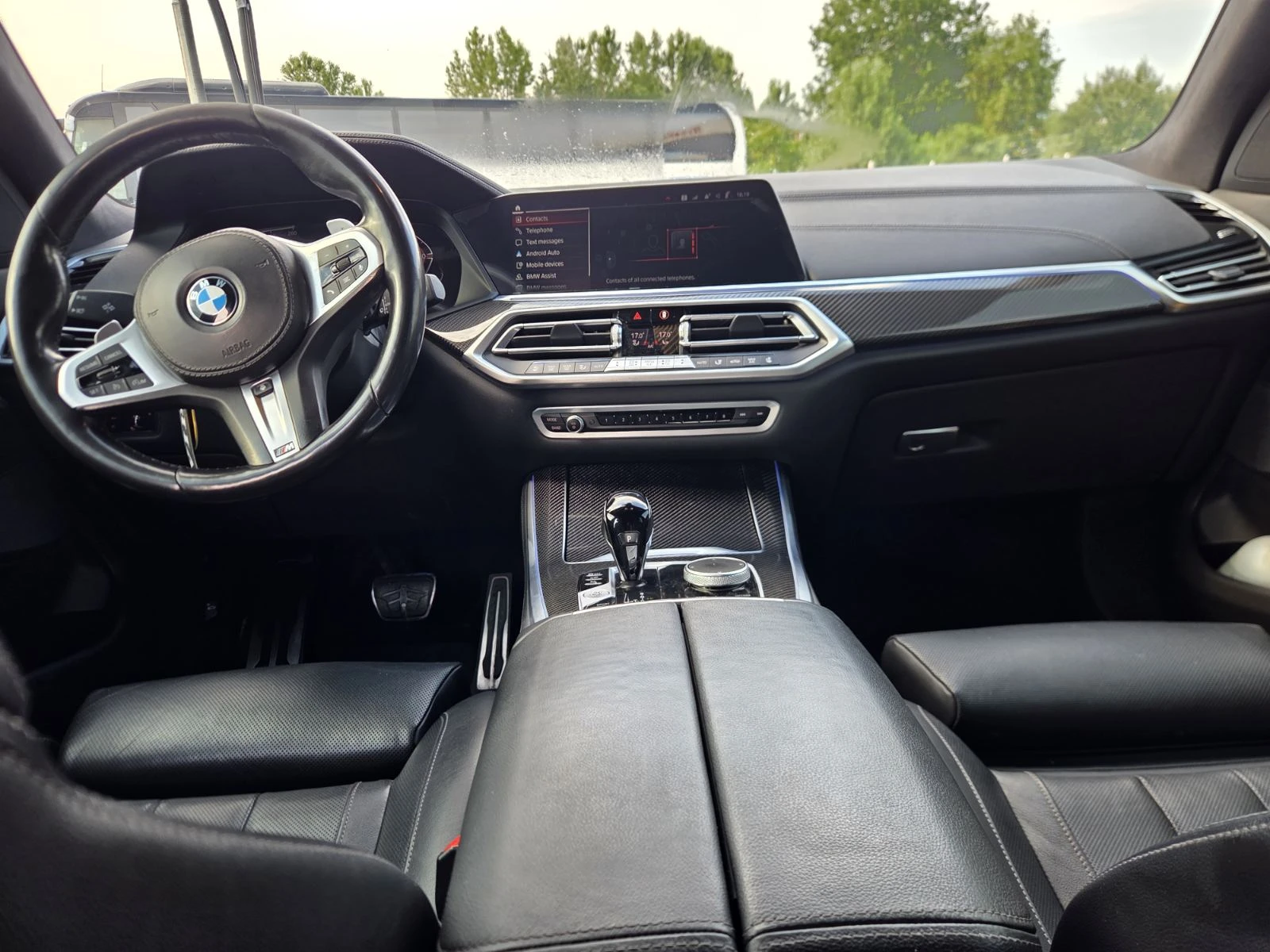 BMW M5 4.0i* Mild hibrid* LASER* Soft Close* Mpack* 360&#, снимка 12 - Автомобили и джипове - 55383446