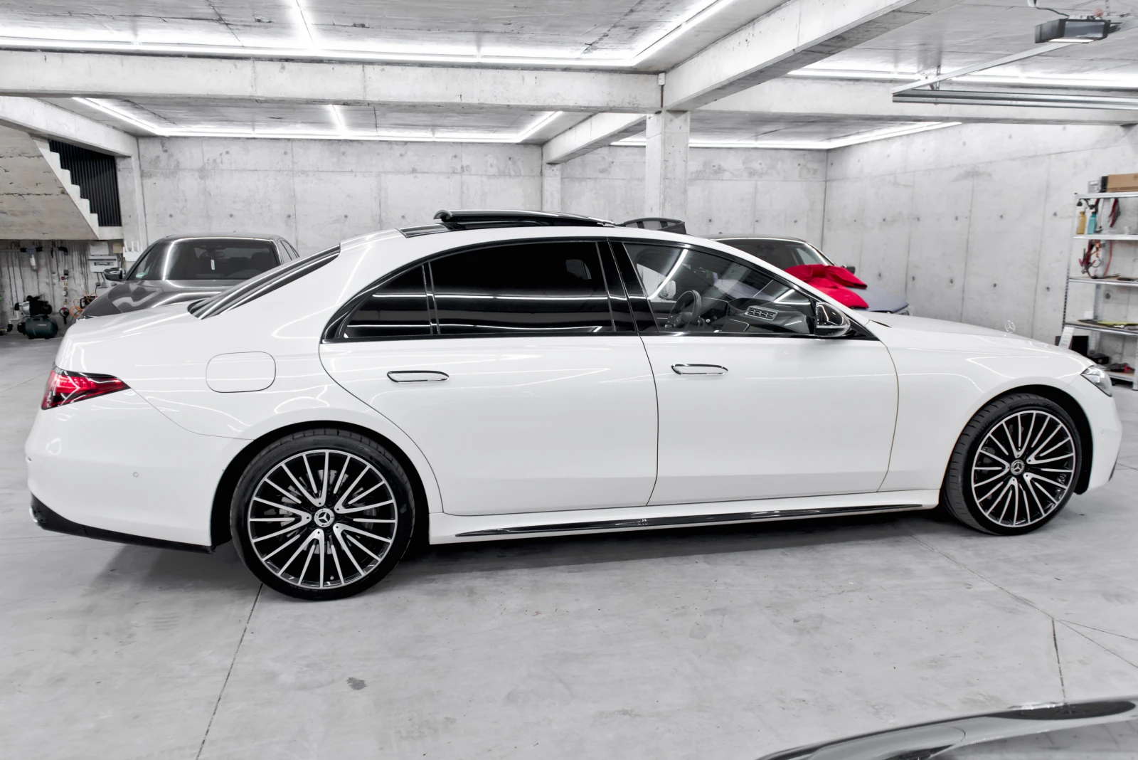 Mercedes-Benz S 580 L* V8* 4Matic* Pano* Burmester* HUD, снимка 7 - Автомобили и джипове - 56099422