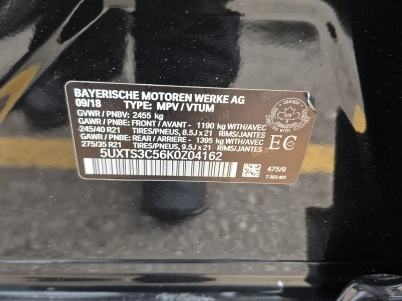 BMW X3 * M40i * CARFAX * ЦЕНА ДО БГ, снимка 15 - Автомобили и джипове - 52885492