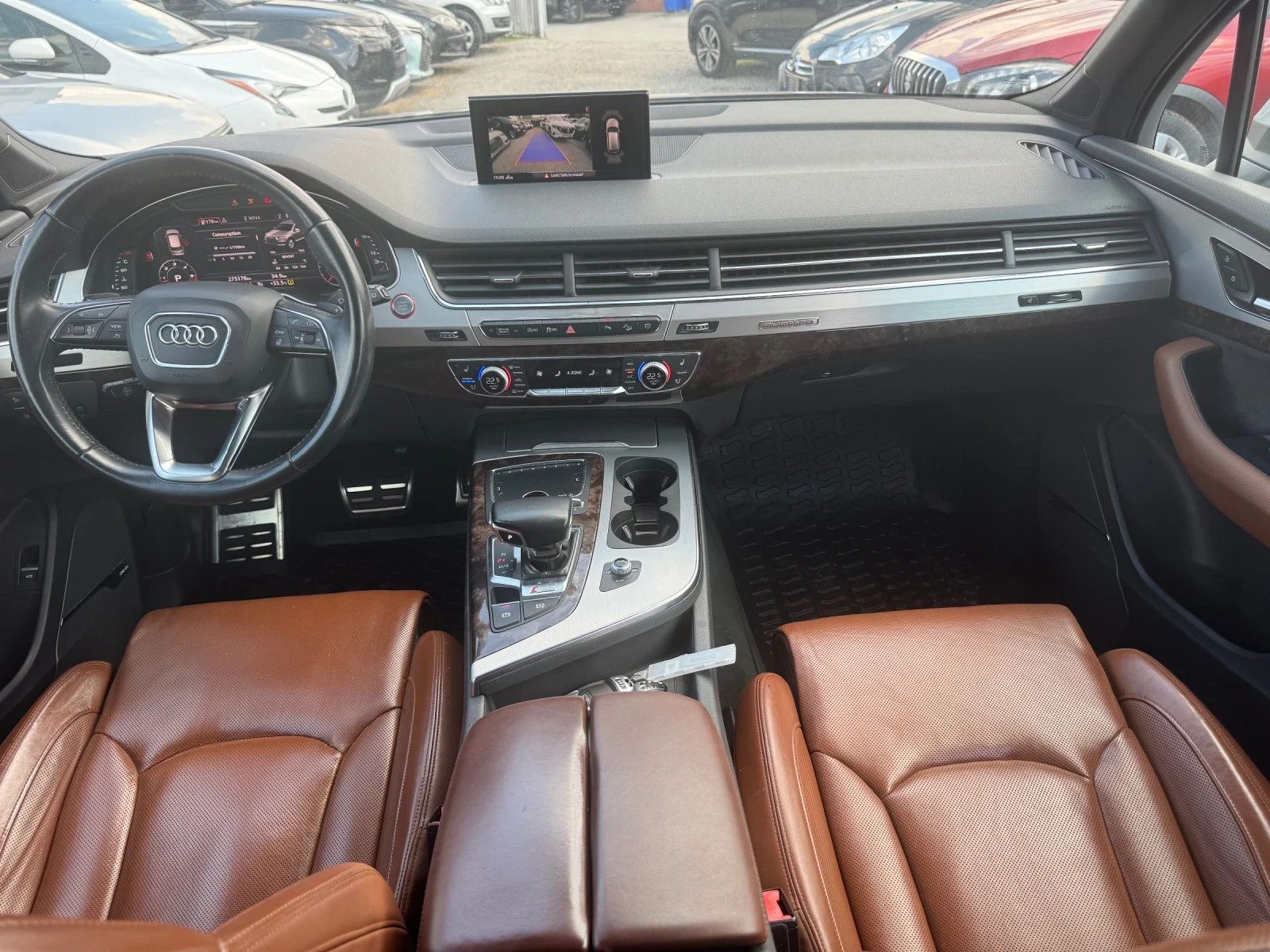 Audi SQ7 ОБДУХВАНЕ* МАСАЖ* ПОДГРЕВИ* ПАНОРАМА, снимка 12 - Автомобили и джипове - 55060895