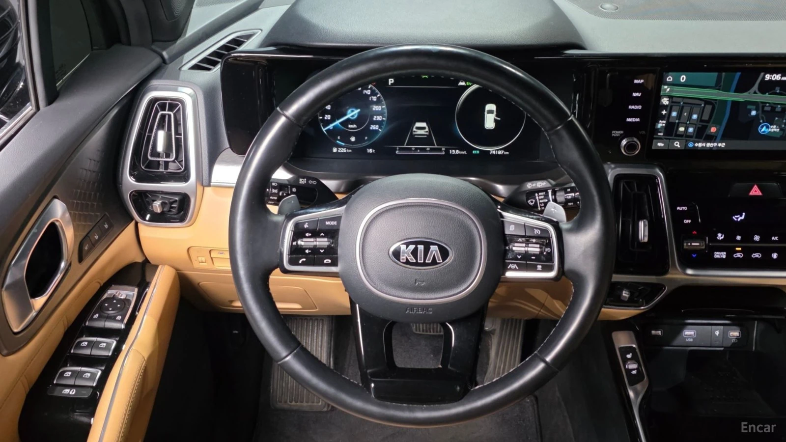 Kia Sorento HEV-1.6/NOBLESSE/DRIVE-ASSISTS, снимка 8 - Автомобили и джипове - 55669699
