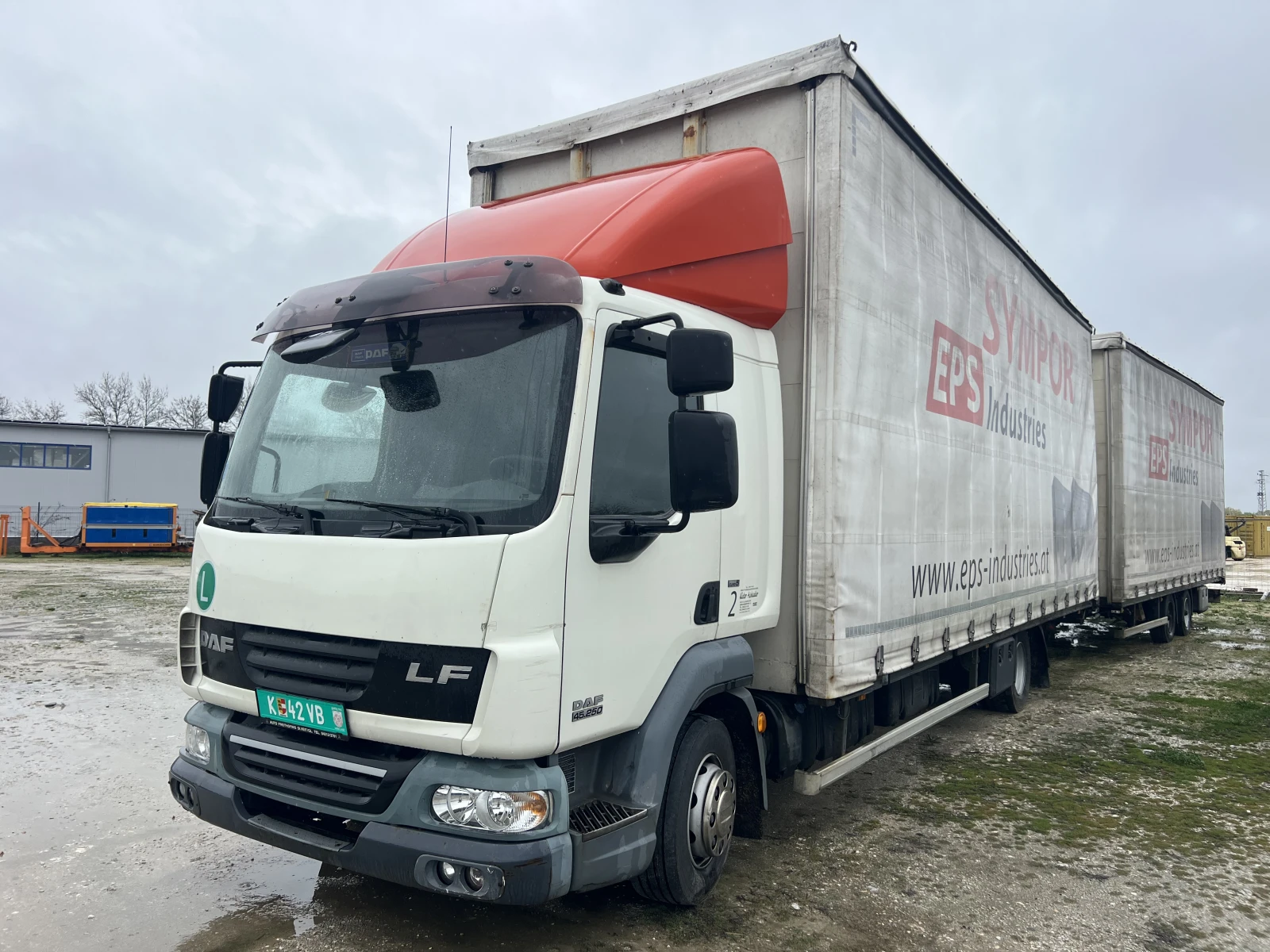 Daf Fa 7.85м., Euro5, Щора, Композиция, Mega, Внос, ,  - изображение 2