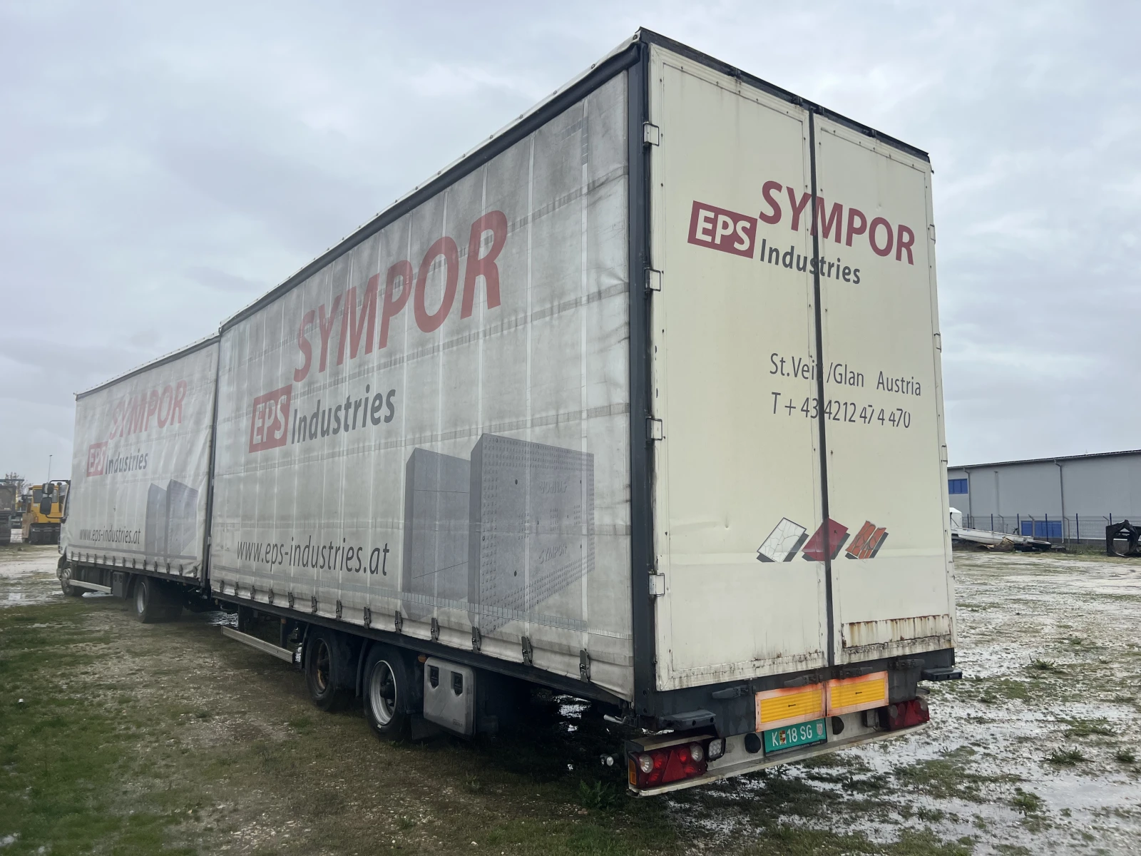 Daf Fa 7.85м., Euro5, Щора, Композиция, Mega, Внос, ,  - изображение 7