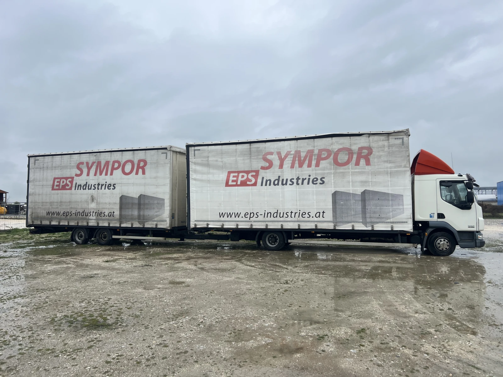 Daf Fa 7.85м., Euro5, Щора, Композиция, Mega, Внос, ,  - изображение 4