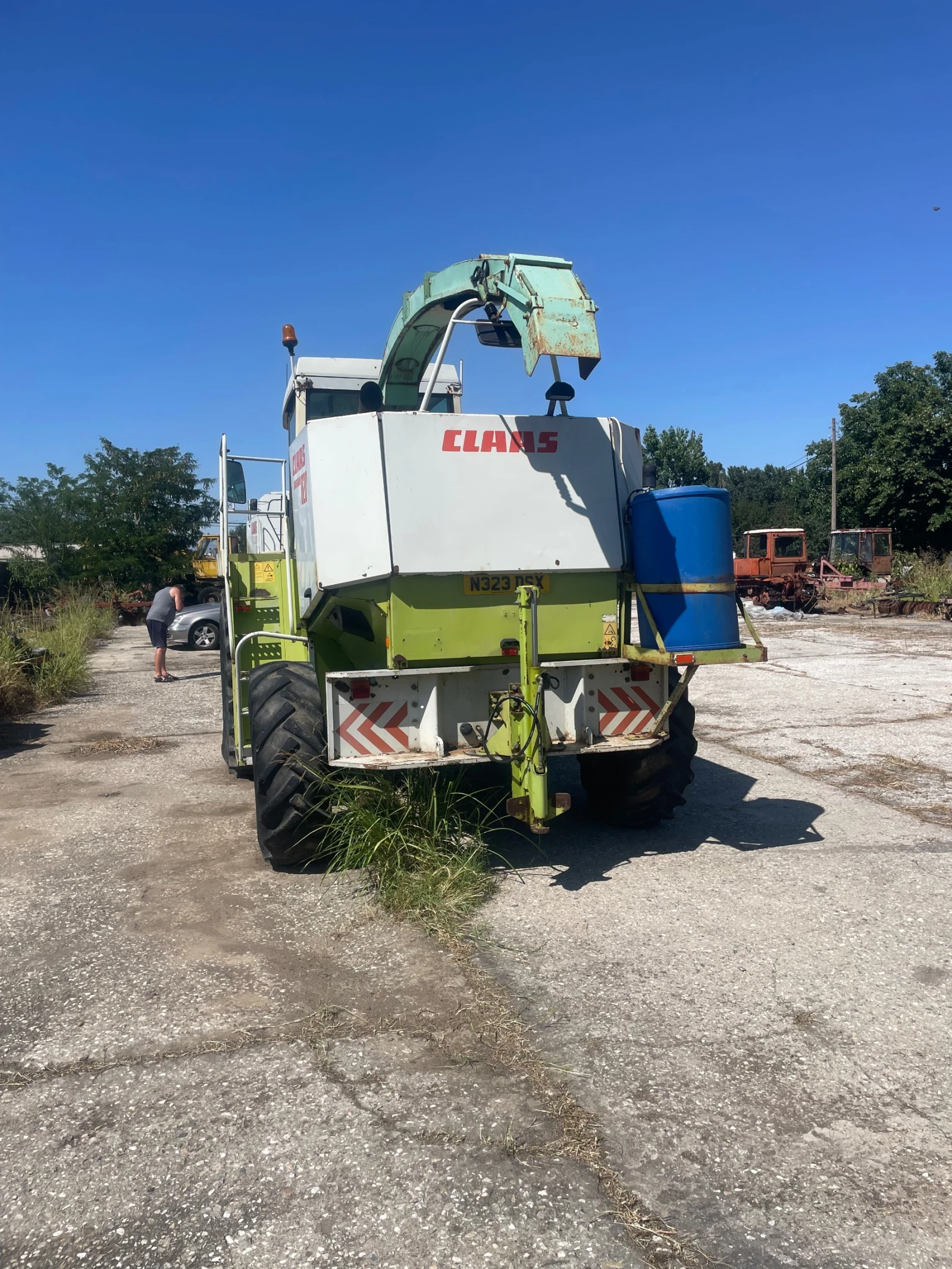 Комбайн Claas Jaguar 820, снимка 3 - Селскостопанска техника - 55478199