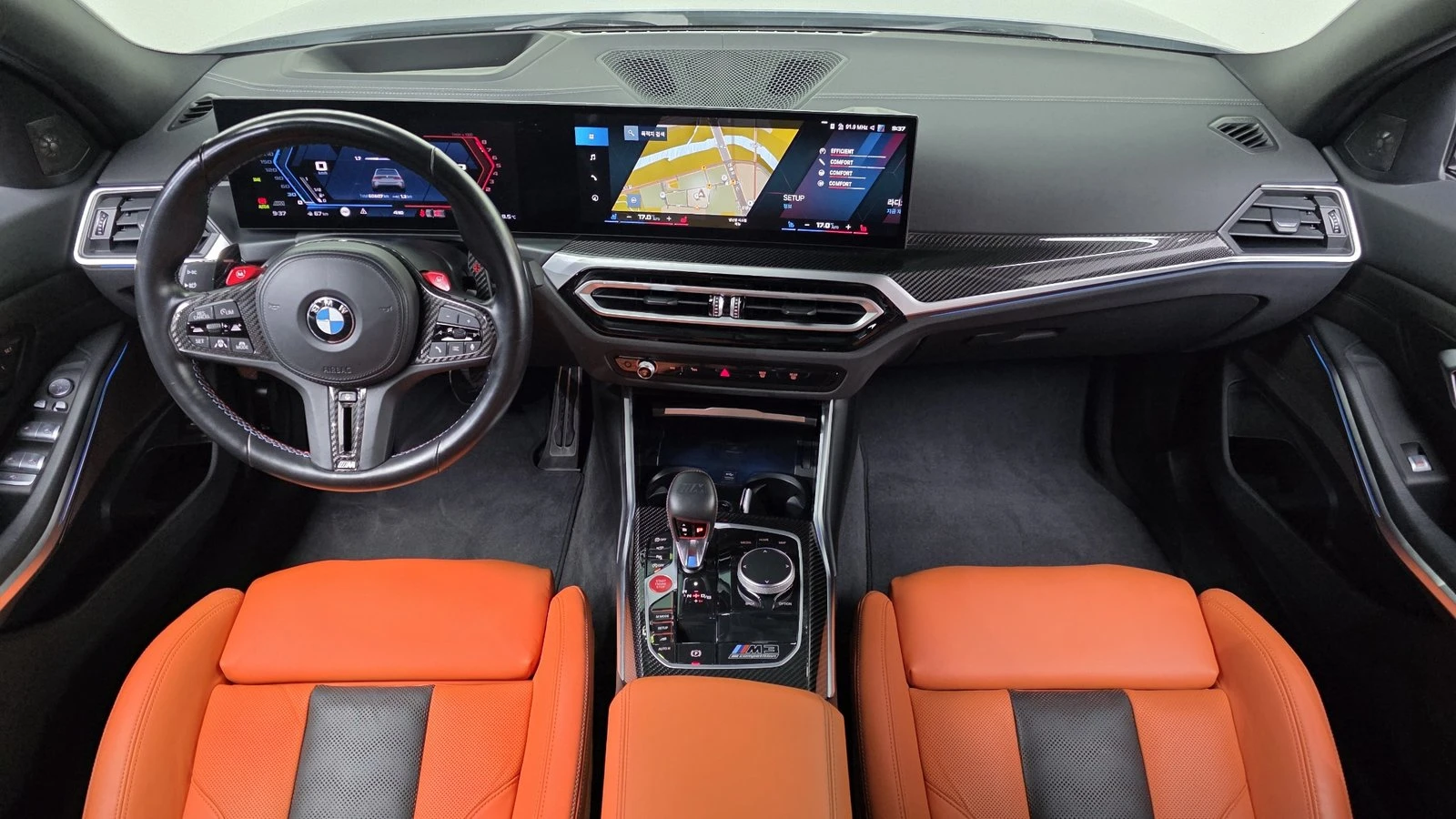 BMW M3 HUD* 360* ПОДГРЕВ ВОЛАН* ЕЛ. БАГАЖНИК* КРАЙНА ЦЕНА, снимка 7 - Автомобили и джипове - 55340567