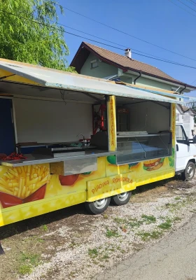 Fiat Ducato Кемпер за бързо хранене .скара, бира, снимка 1