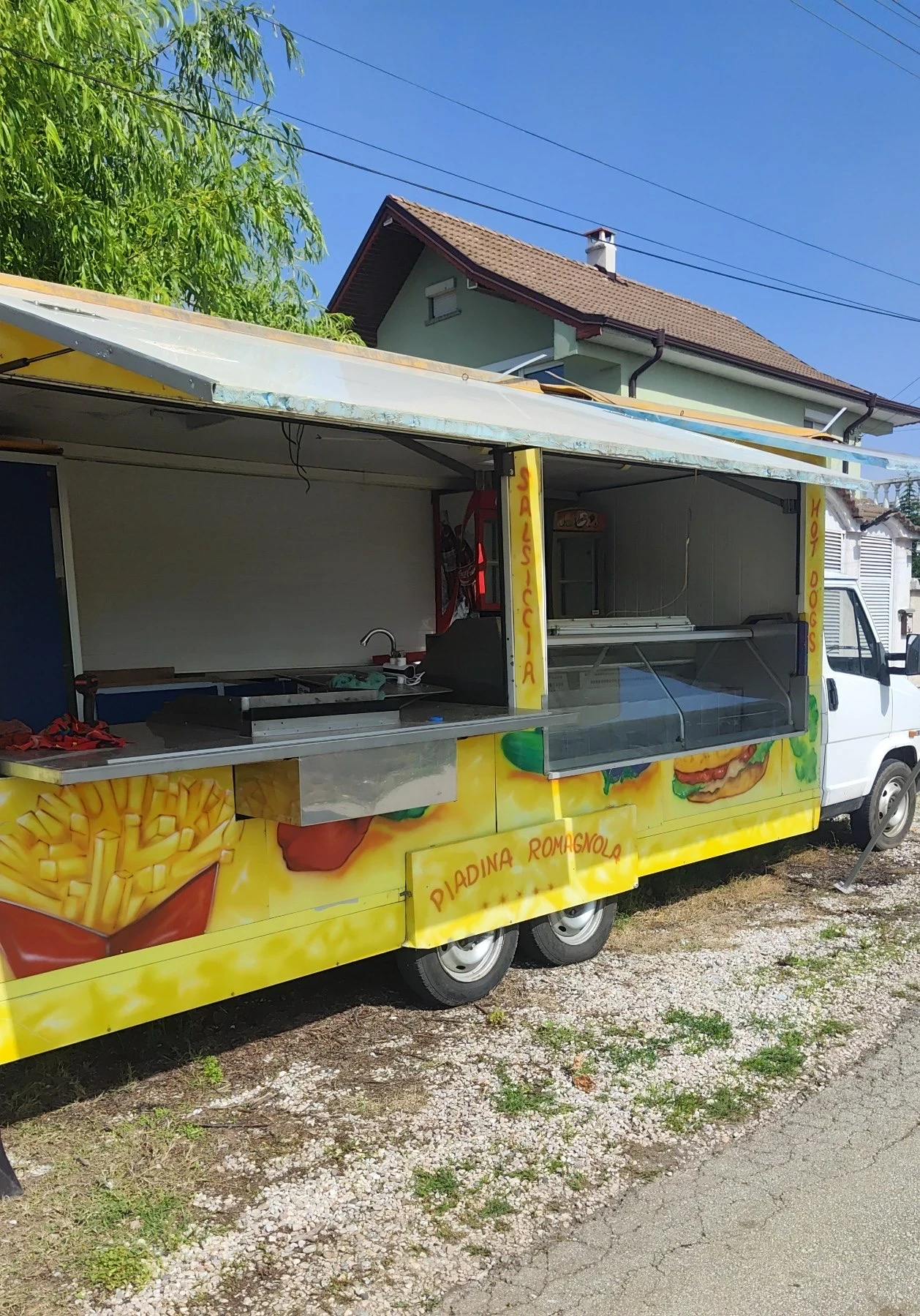 Fiat Ducato Кемпер за бързо хранене .скара, бира, снимка 1