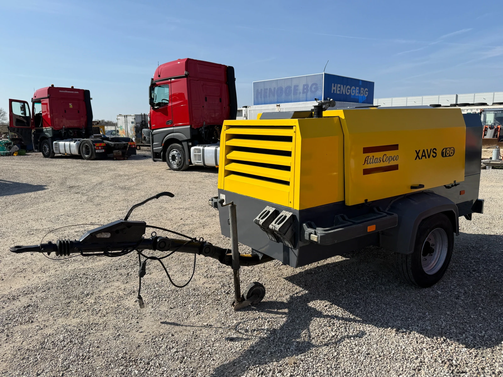 Компресори Atlas Copco XAVS 186, снимка 6 - Индустриална техника - 53826979