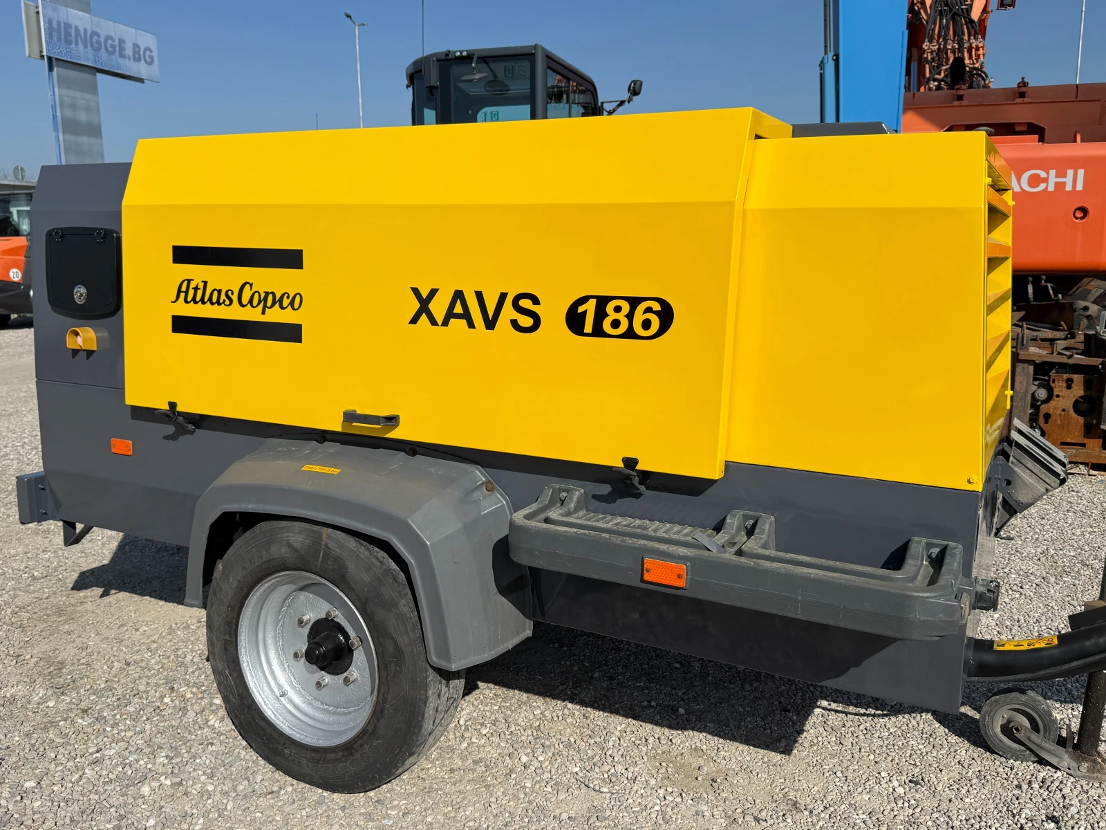 Компресори Atlas Copco XAVS 186, снимка 3 - Индустриална техника - 53826979