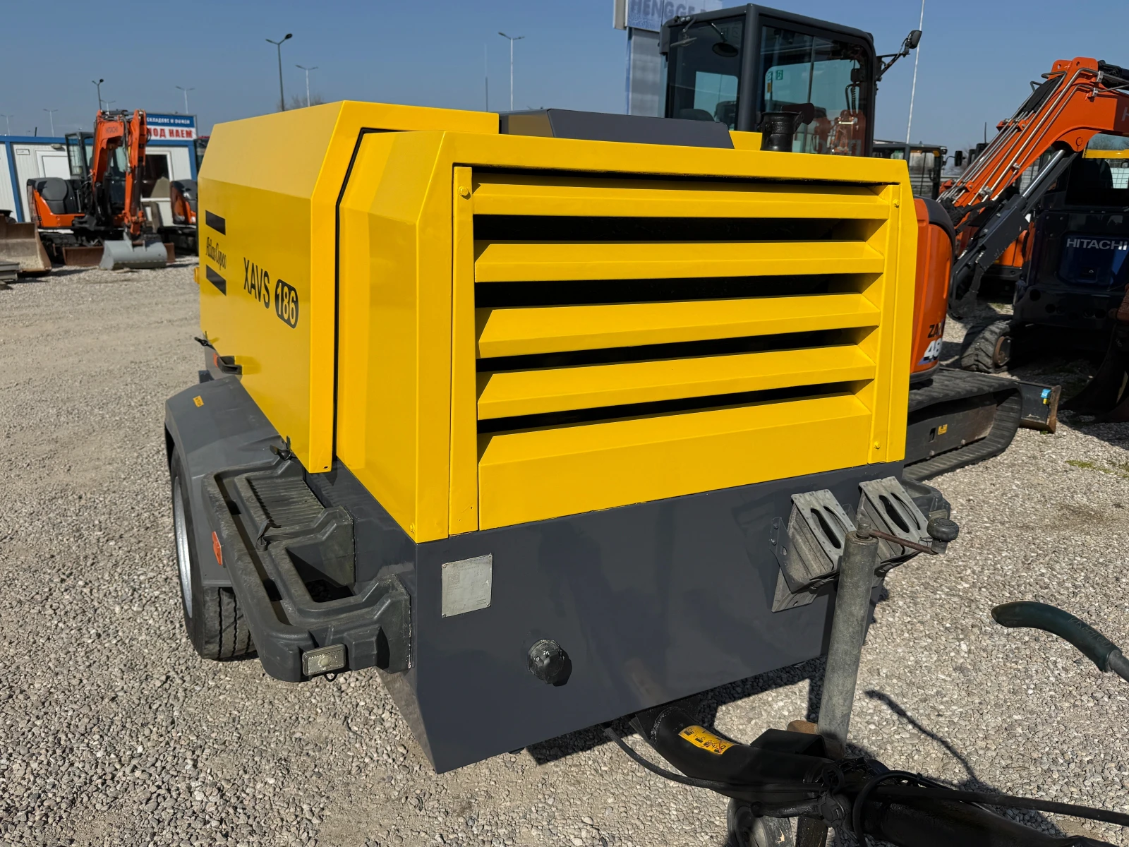 Компресори Atlas Copco XAVS 186, снимка 5 - Индустриална техника - 53826979