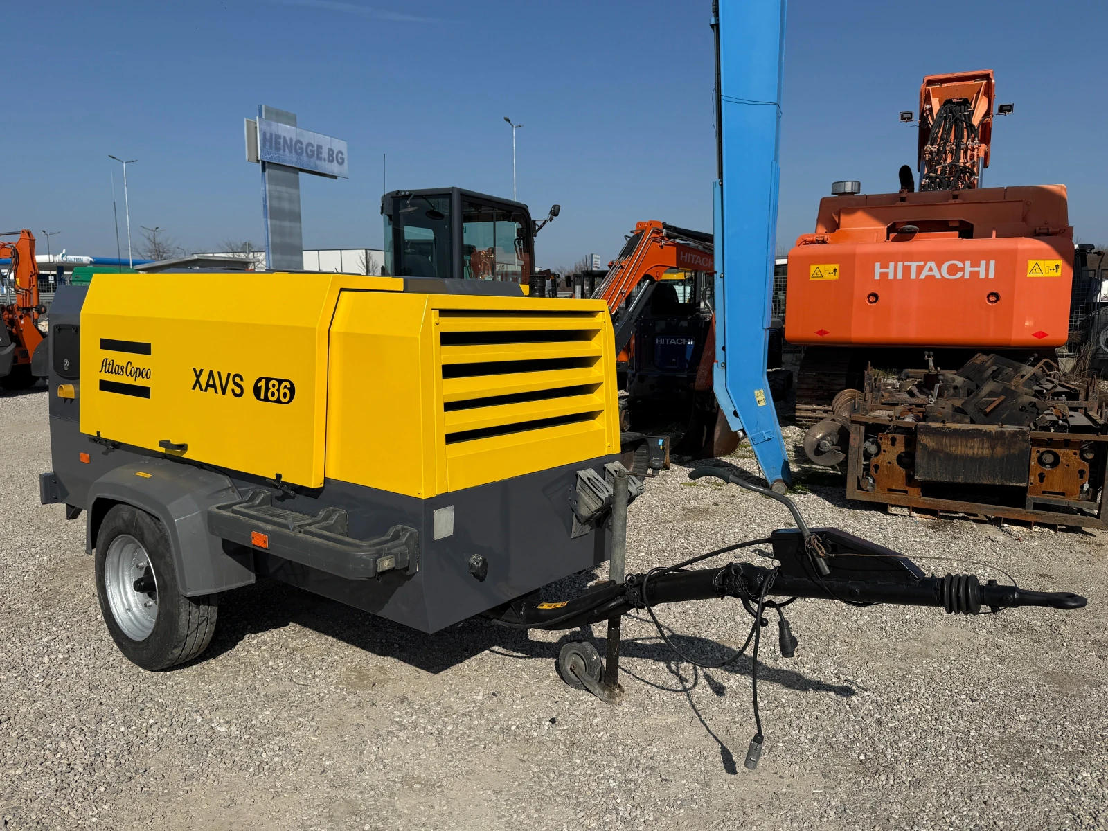 Компресори Atlas Copco XAVS 186, снимка 4 - Индустриална техника - 53826979