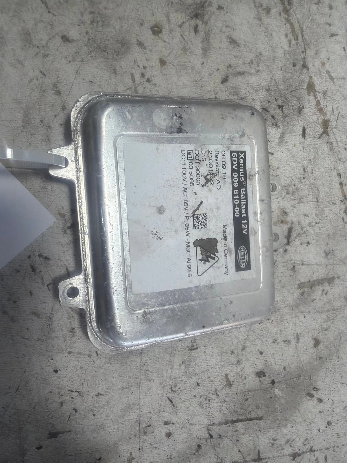 баласт ксенон 5DV00961000 Nissan Qashqai