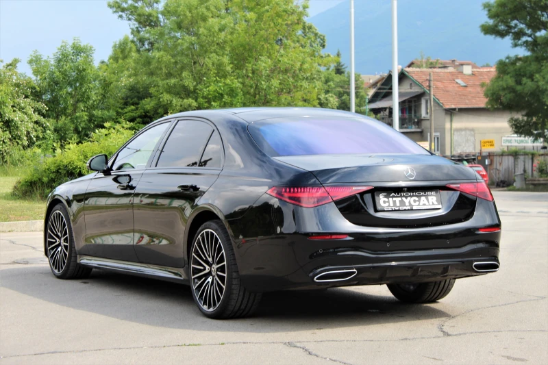 Mercedes-Benz S 400 d/AMG/4M/LONG/FIRST CLASS/NIGHT/BURM/PANO/TV/360/, снимка 4 - Автомобили и джипове - 48154787