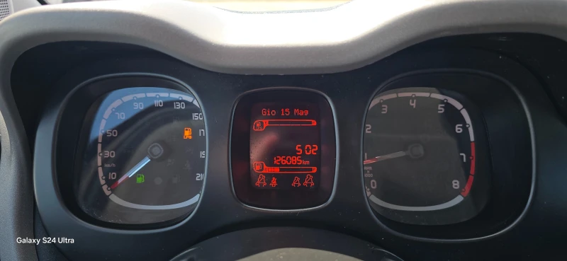 Fiat Panda 1.2 GAZ 27.12.2012г, снимка 8 - Автомобили и джипове - 50336665