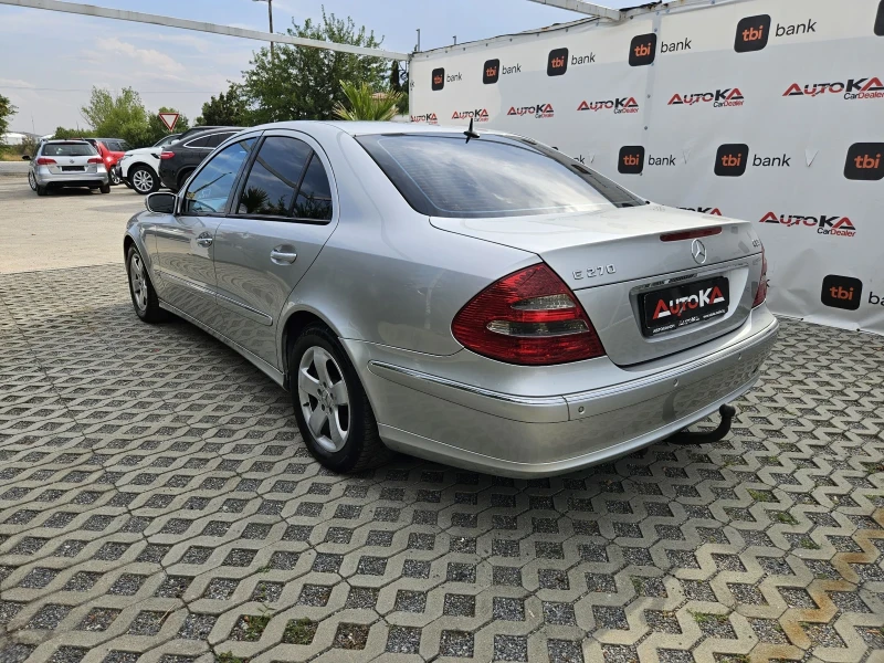 Mercedes-Benz E 270 2.7CDI-177кс= АВТОМАТ= ШИБЕДАХ= КСЕНОН , снимка 5 - Автомобили и джипове - 51475060