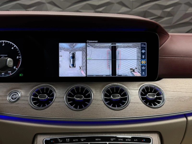 Mercedes-Benz E 400 d 4Matic AMG* 360* Vent* Burmester* Pano* Designo*, снимка 13 - Автомобили и джипове - 52317144