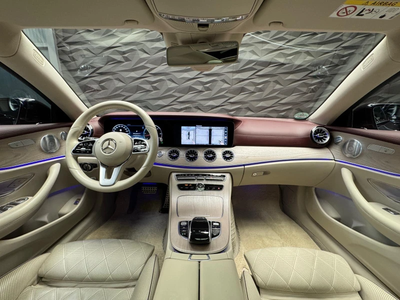 Mercedes-Benz E 400 d 4Matic AMG* 360* Vent* Burmester* Pano* Designo*, снимка 5 - Автомобили и джипове - 52317144