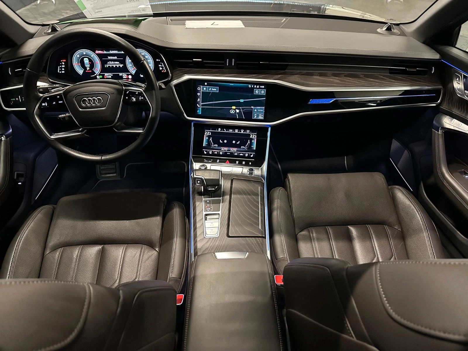 Audi A6 50/286HP/QUTTRO/MASS/B&O/SLINE/360/PANO/NIGHT/464z, снимка 11 - Автомобили и джипове - 54788958