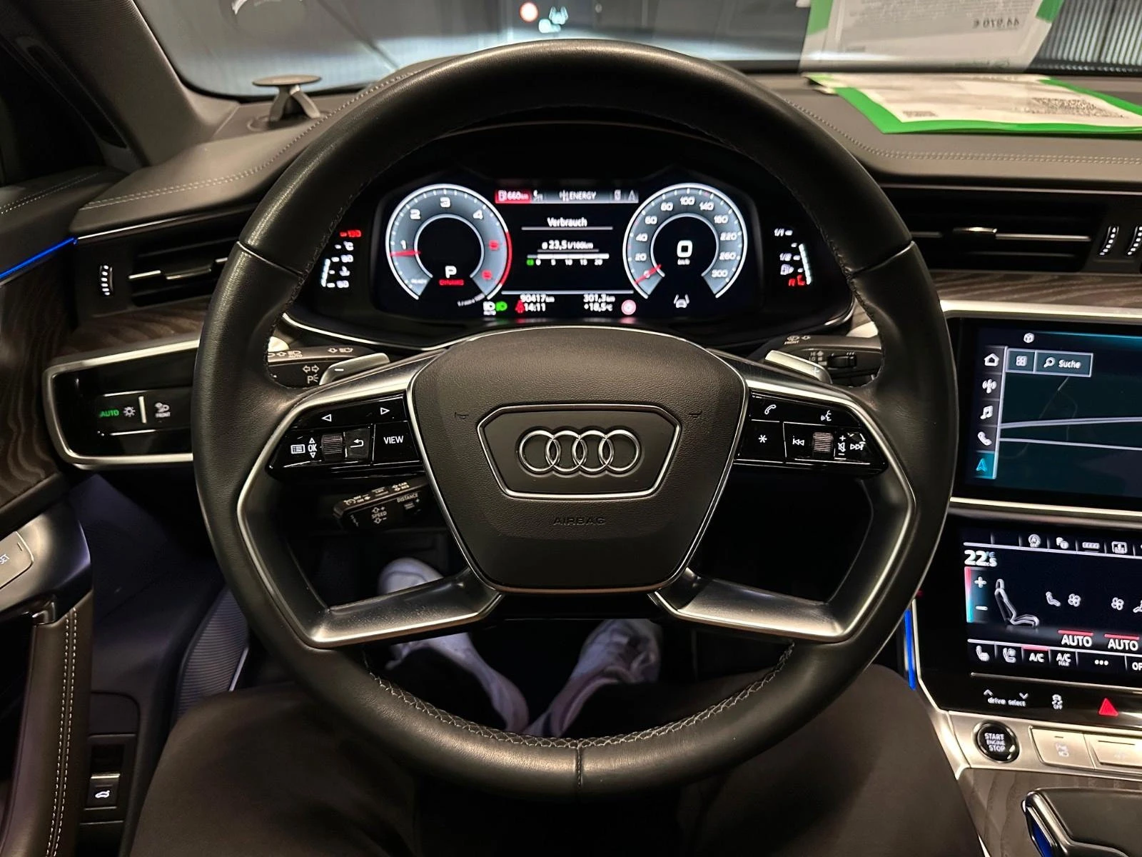 Audi A6 50/286HP/QUTTRO/MASS/B&O/SLINE/360/PANO/NIGHT/464z, снимка 10 - Автомобили и джипове - 54788958