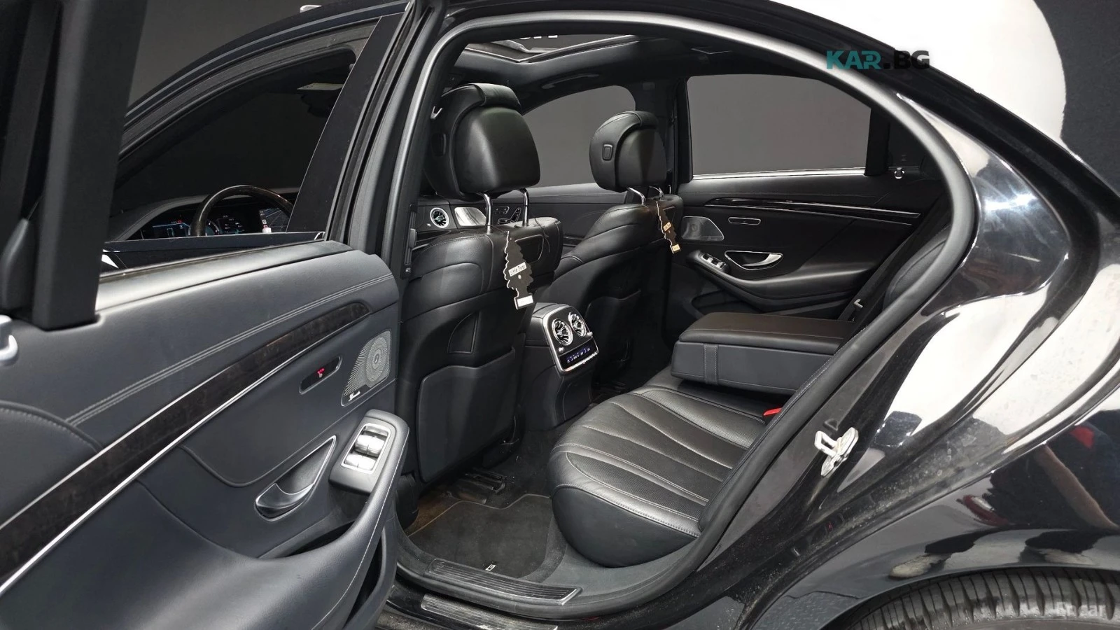 Mercedes-Benz S 350 4MATIC* КОЖА* ПОДГРЕВ* ОБДУХВ* BURMASTER* PANO* 36, снимка 11 - Автомобили и джипове - 54855302