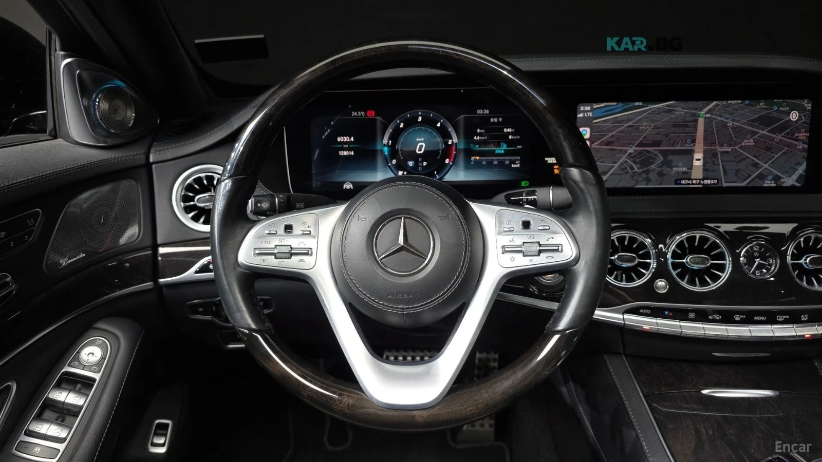 Mercedes-Benz S 350 4MATIC* КОЖА* ПОДГРЕВ* ОБДУХВ* BURMASTER* PANO* 36, снимка 12 - Автомобили и джипове - 54855302