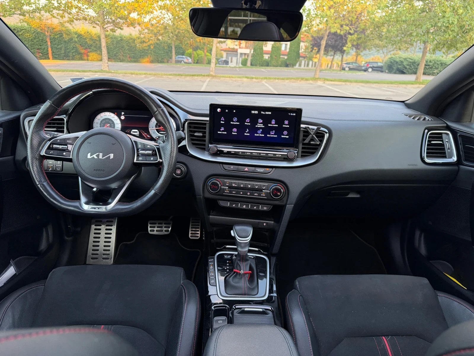 Kia Pro ceed 1.6 GT / 78 000км / ГАРАНЦИОНЕН , снимка 10 - Автомобили и джипове - 55943864