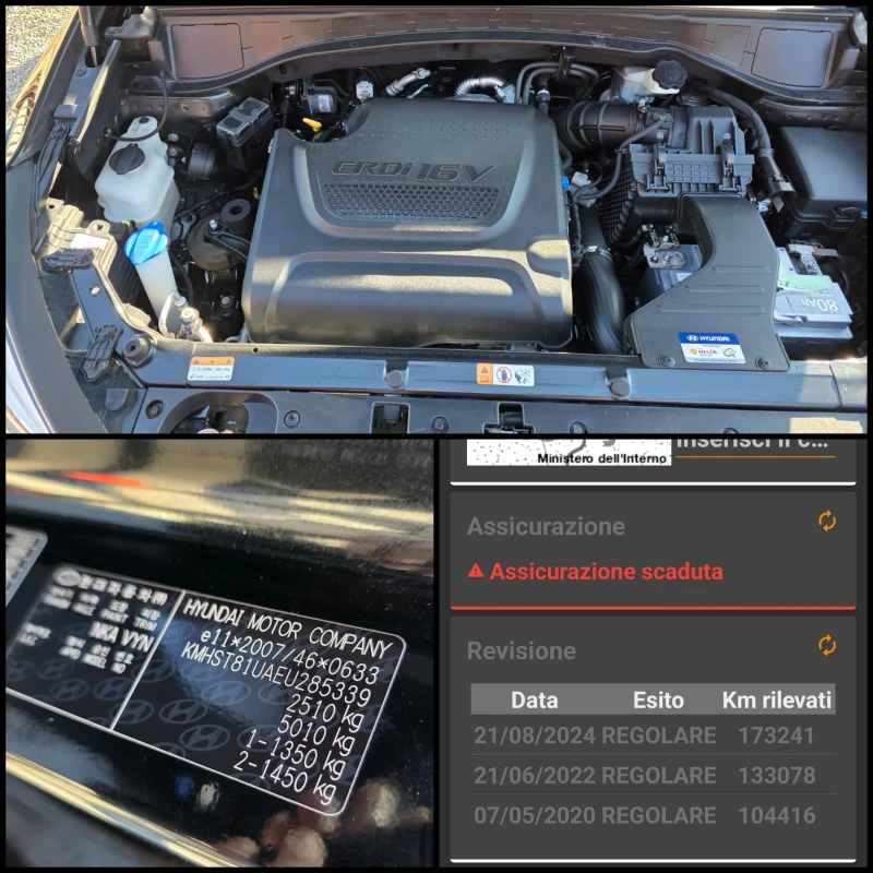 Hyundai Santa fe 2.0CRDI/COMFORT/НАВИГАЦИЯ/РЕАЛНИ КИЛОМЕТРИ/, снимка 16 - Автомобили и джипове - 52937559