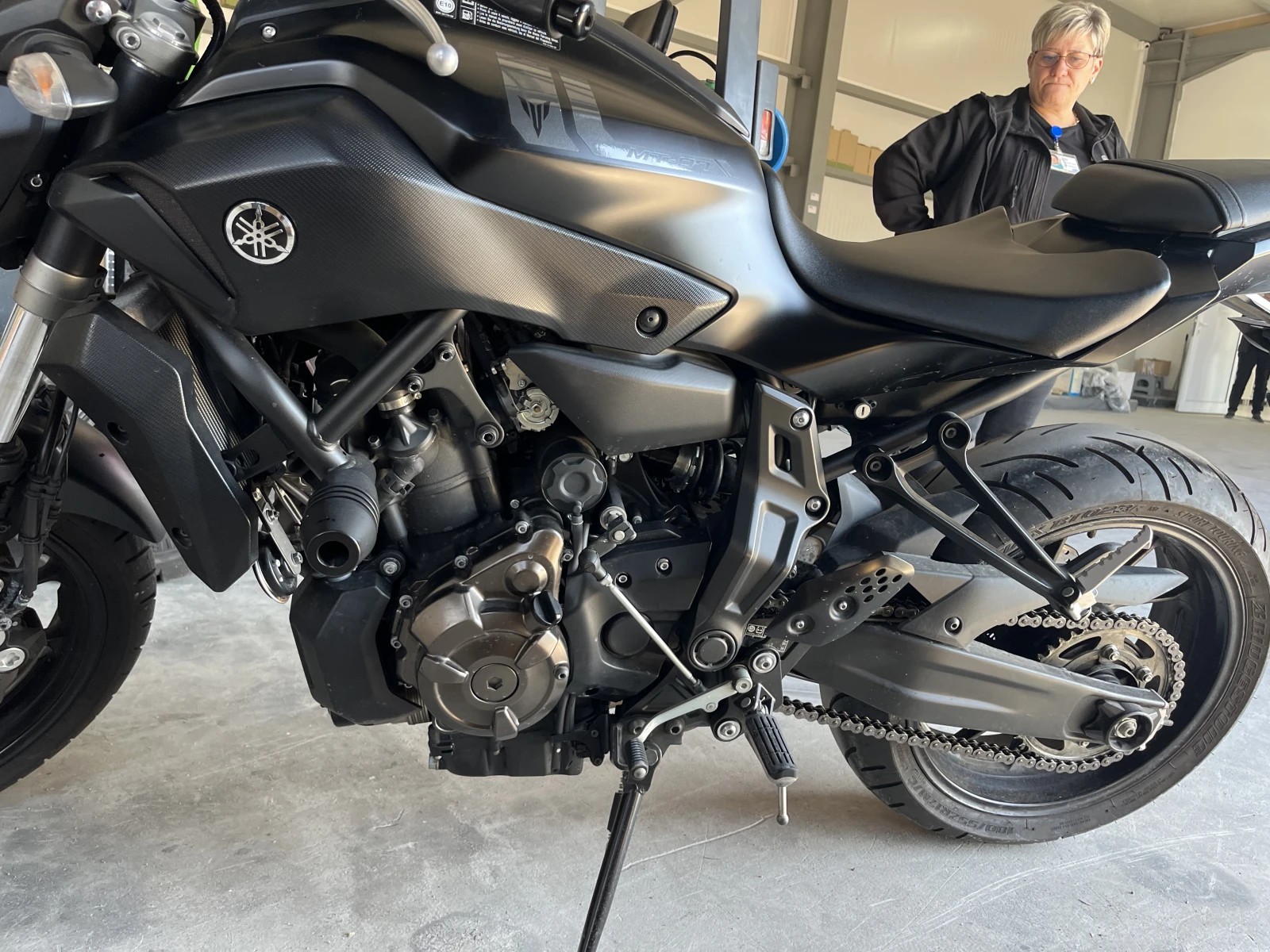 Yamaha Mt-07 ABS AKRAPOVIC, снимка 6 - Мотоциклети и мототехника - 56564206