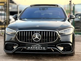 Mercedes-Benz S 350 d= Long= 63 AMG= Panorama= 360* Cam= 21* Wheels= , снимка 1