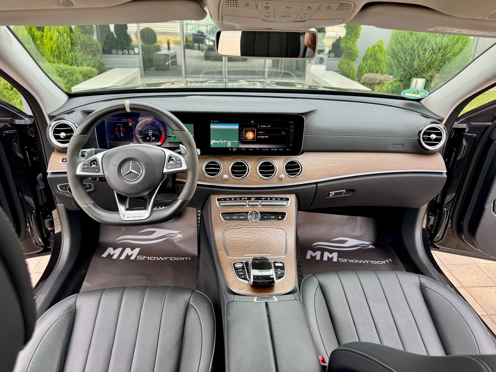 Mercedes-Benz E 350 AMG-PREMIUM-4MATIC-DISTRONIC-LANE-BLIND-SPOT- | Mobile.bg   11