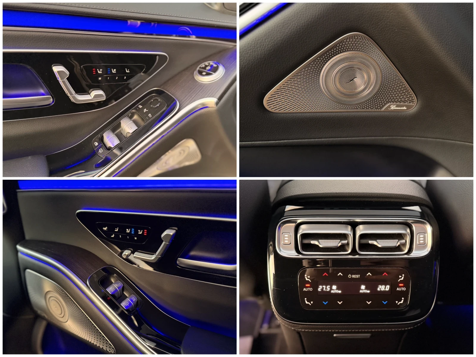 Mercedes-Benz S 350 d= Long= 63 AMG= Panorama= 360* Cam= 21* Wheels= , снимка 17 - Автомобили и джипове - 54632970