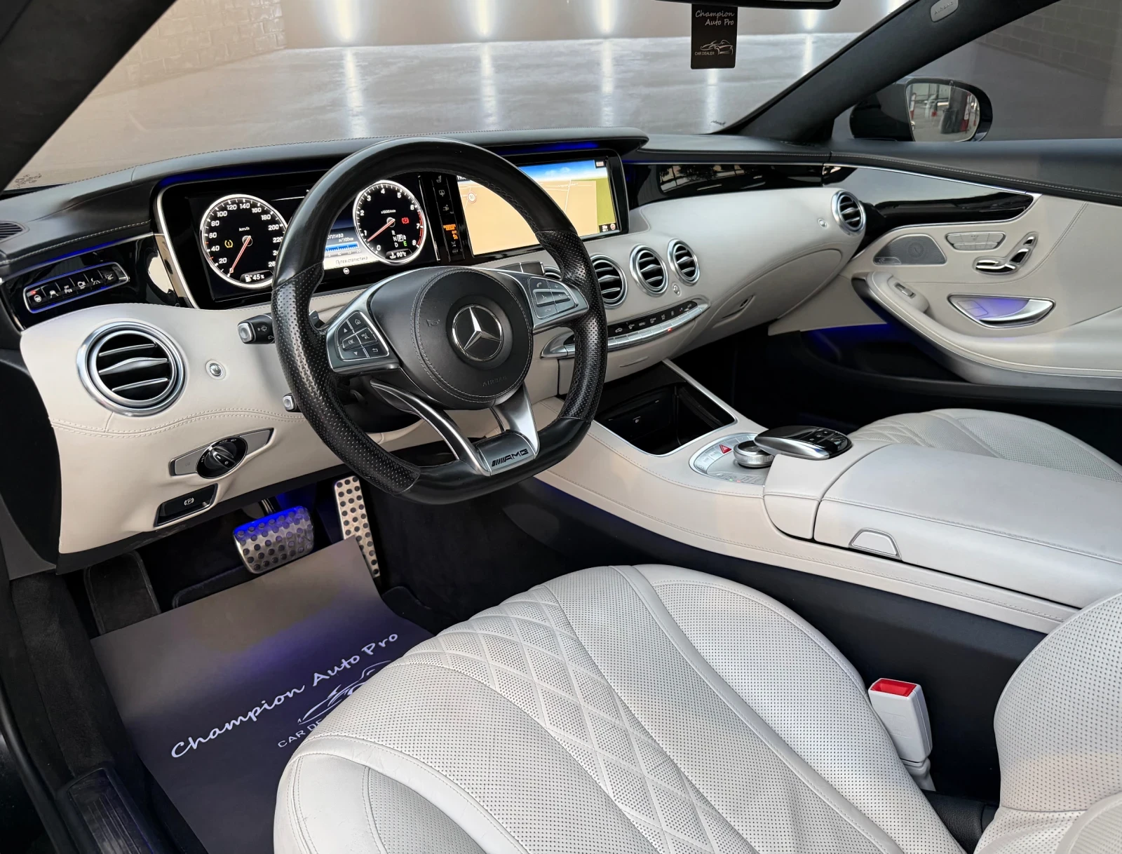 Mercedes-Benz S 500  Swarovski-FULL, снимка 10 - Автомобили и джипове - 55888157