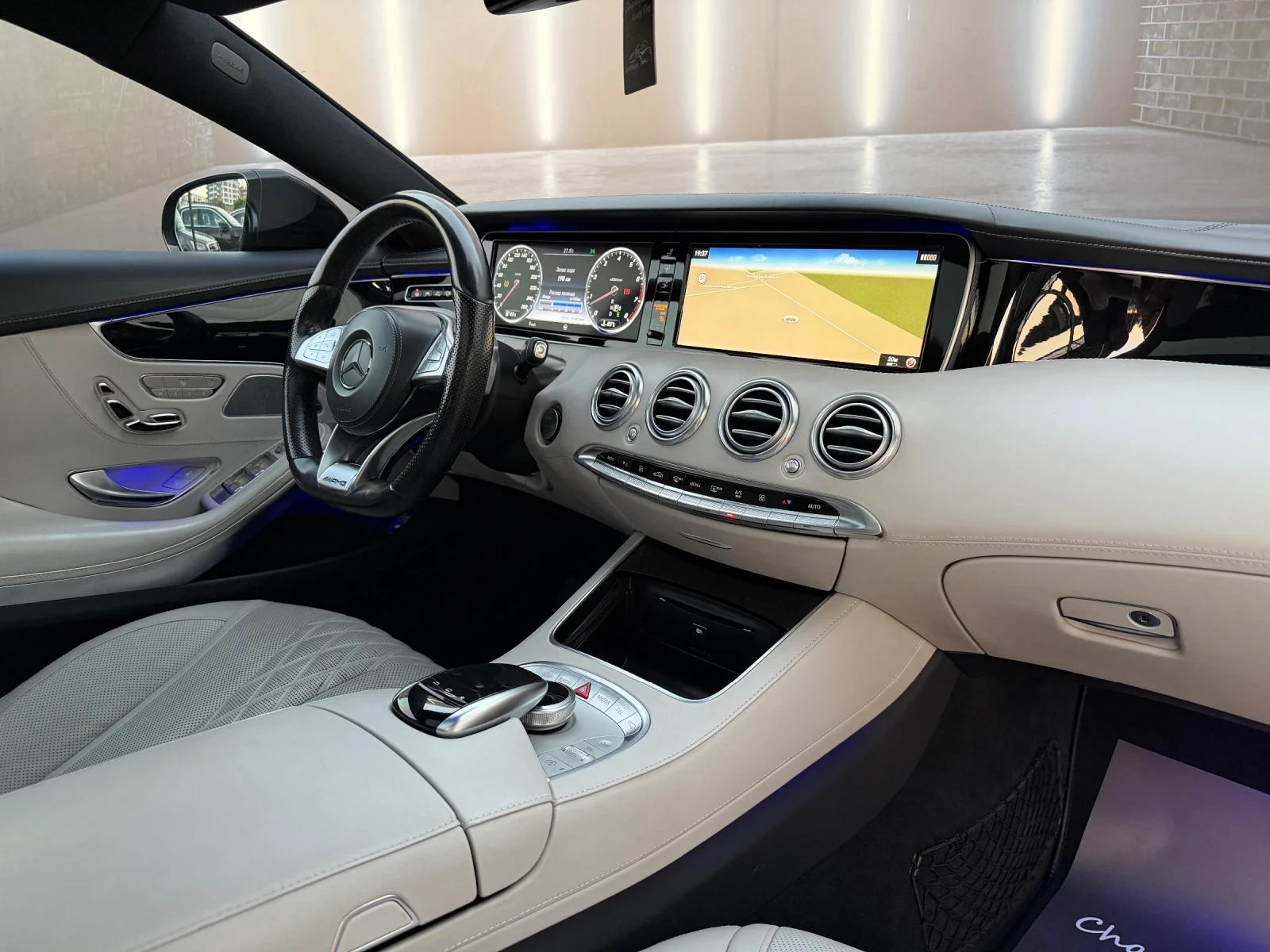 Mercedes-Benz S 500  Swarovski-FULL, снимка 14 - Автомобили и джипове - 55888157