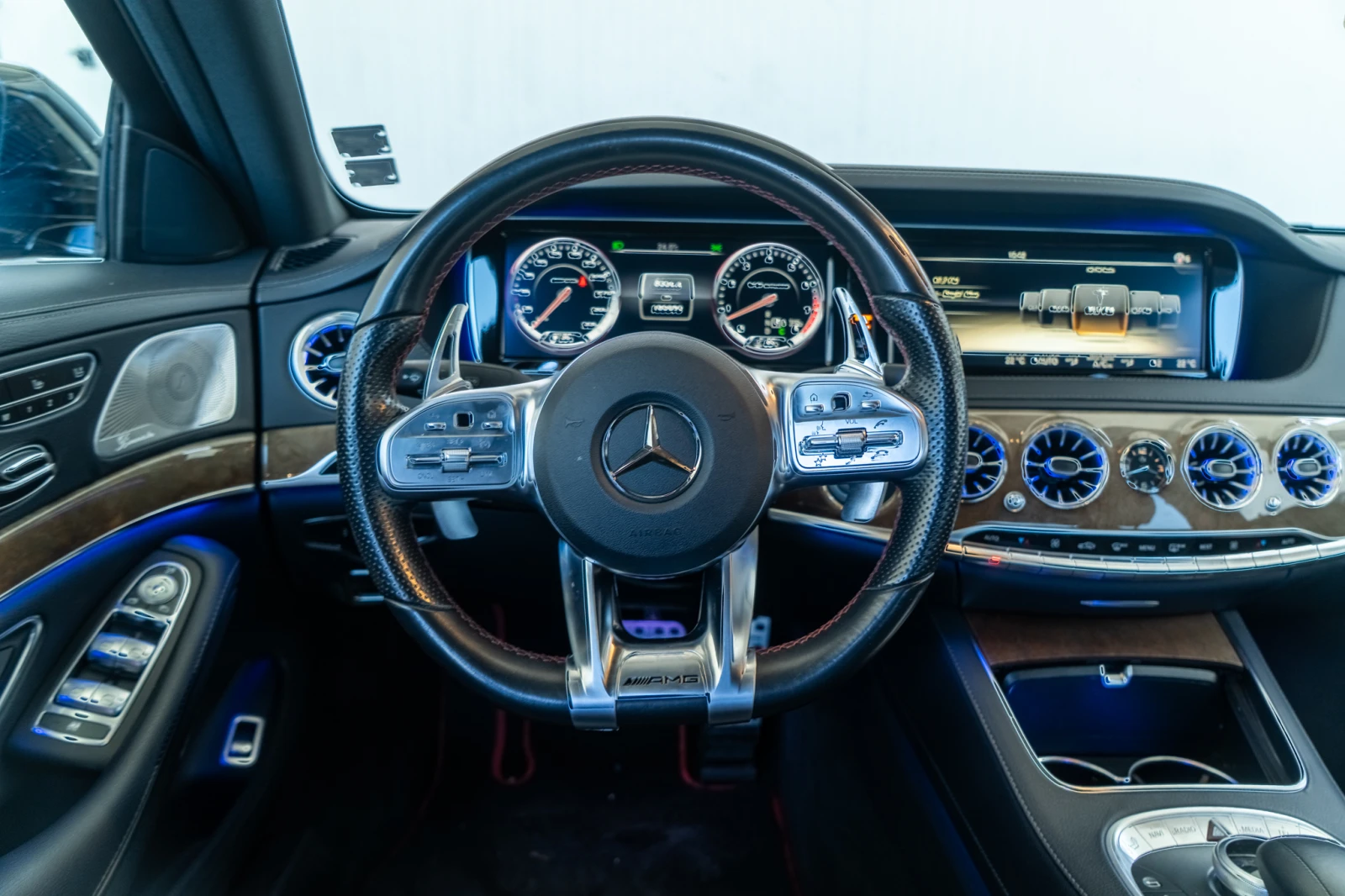 Mercedes-Benz S 550 63 AMG PACK = 450HP = TOP = ЛИЗИНГ = ГАРАНЦИЯ, снимка 7 - Автомобили и джипове - 55994012