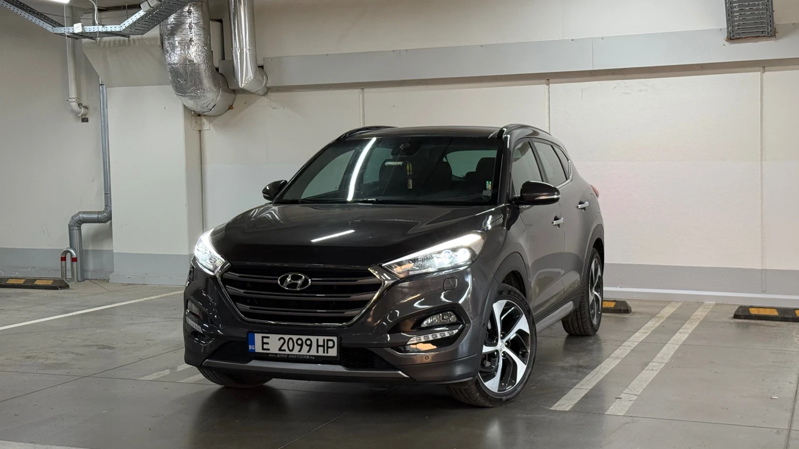 Hyundai Tucson 4x4 БЕЗ ЗАБЕЛЕЖКИ   БЕЗ РАЗХОДИ   FULL+ FULL, снимка 11 - Автомобили и джипове - 54100132