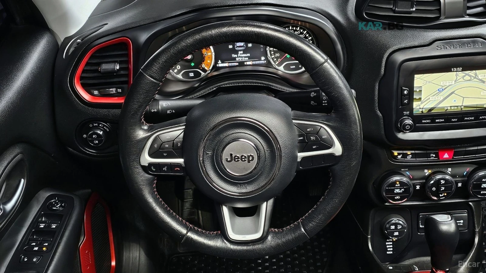 Jeep Renegade * AWD* TRAILHAWK* KEYLESS* Camera* ПОДГРЕВ* , снимка 13 - Автомобили и джипове - 55062259