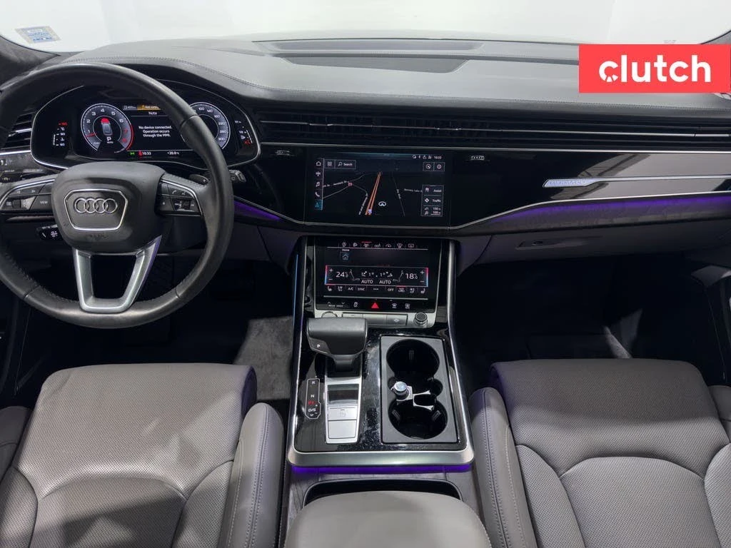 Audi Q8 DISTRONIC* MATRIX* ПОДГРЕВ* ОБДУХВАНЕ* 360* , снимка 9 - Автомобили и джипове - 55512896
