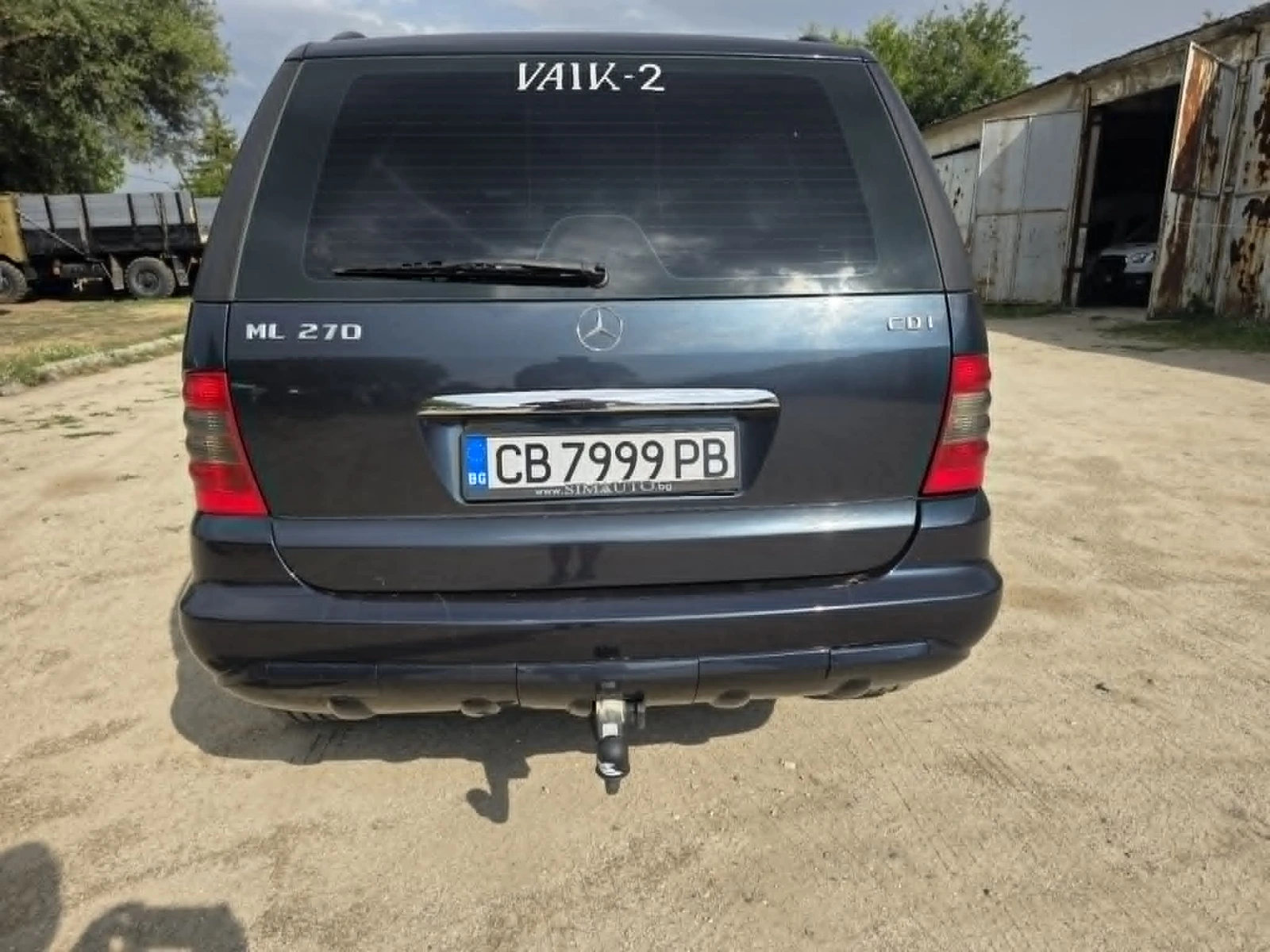 Mercedes-Benz ML 270  CDI, снимка 4 - Автомобили и джипове - 55640676