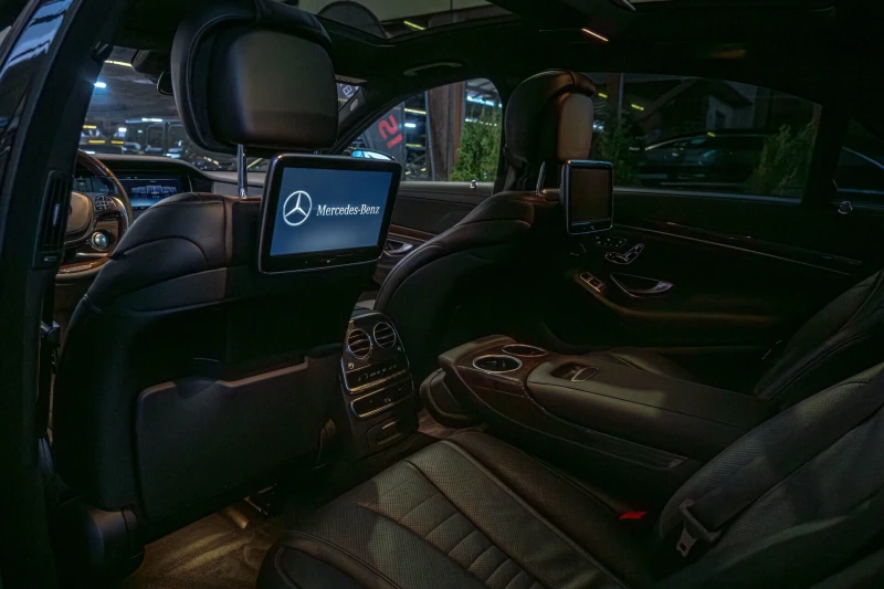 Mercedes-Benz S 350 Long/AMG/4Matic/RSE/Камера/Burmester/Обдухване, снимка 10 - Автомобили и джипове - 52711591
