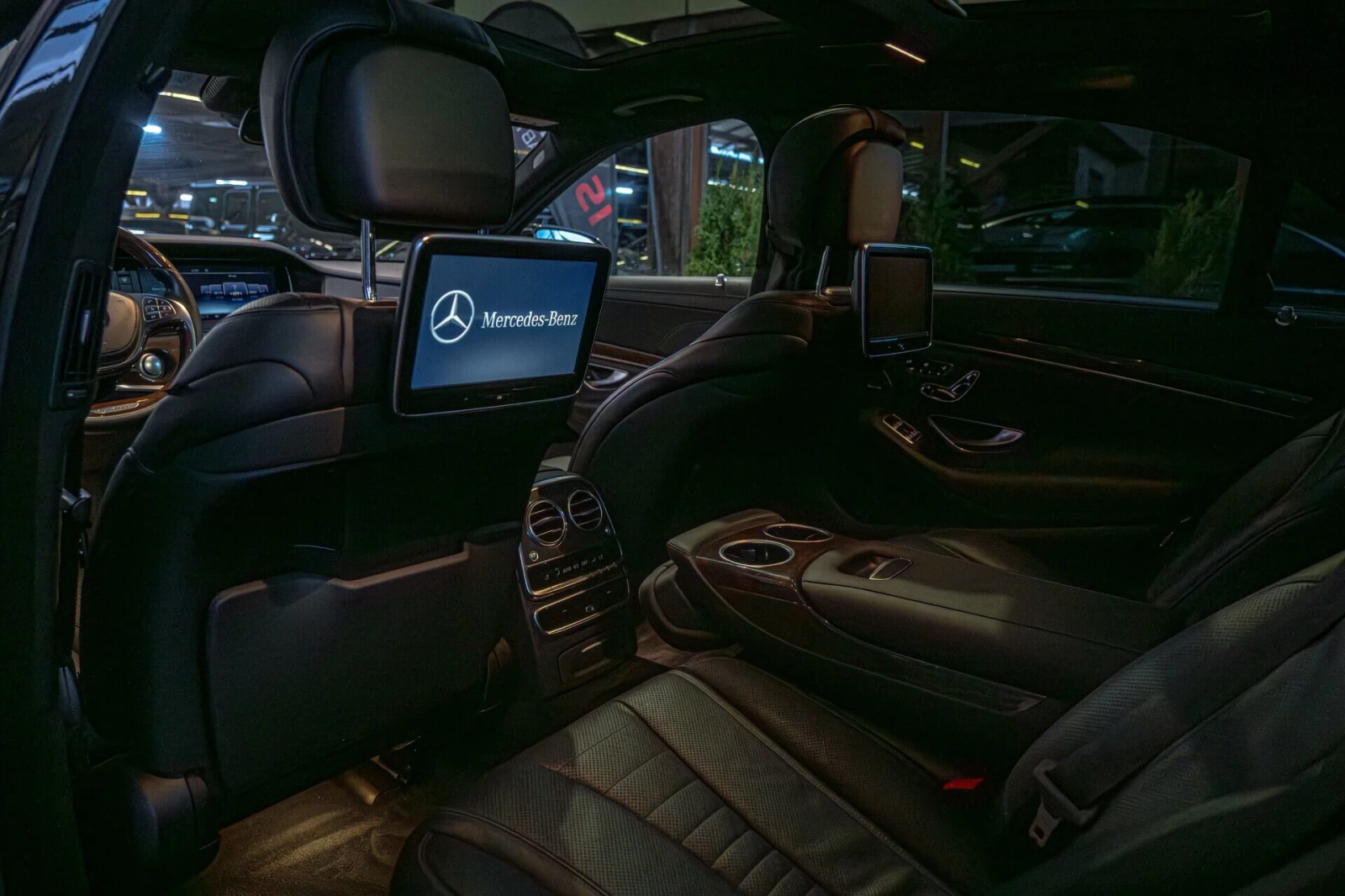 Mercedes-Benz S 350 Long/AMG/4Matic/RSE/Камера/Burmester/Обдухване - изображение 10