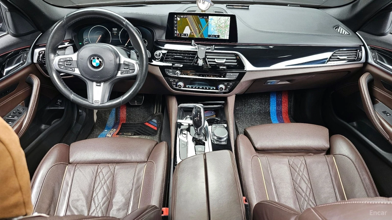 BMW 530 M-SPORT PLUS* ПОДГРЕВ* ОБДУХВАНЕ* ШИБИДАХ* 360* HU, снимка 7 - Автомобили и джипове - 55485389