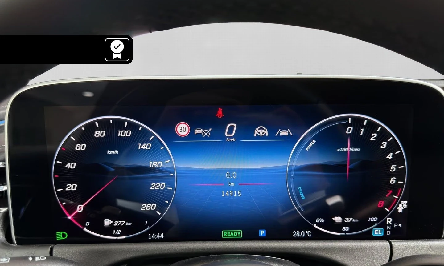 Mercedes-Benz E 400 e/381HP/4M/AMG/BURM4D/360/ACC/DIGITAL/VENT/871z, снимка 14 - Автомобили и джипове - 56017932
