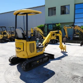 Багер Komatsu PC18MR-3  САМО НА 800 мч, Практически НОВ, снимка 5