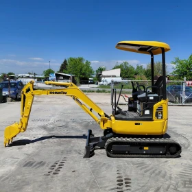 Багер Komatsu PC18MR-3  САМО НА 800 мч, Практически НОВ, снимка 2