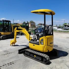 Багер Komatsu PC18MR-3  САМО НА 800 мч, Практически НОВ, снимка 3